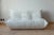 Set of White Leather Togo 2- and 3-Seat Sofa by Michel Ducaroy for Ligne Roset For Sale - Image 10 of 11
