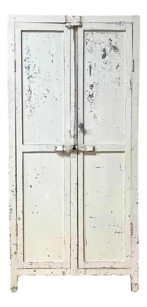 Vintage Industrial Workshop Cabinet, France