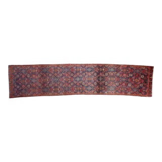 Vintage Fragment Tabriz Rug Runner - 2'8" X 11'7" For Sale