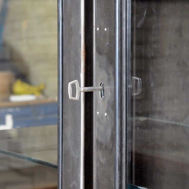 Vintage Polished Medical Cabinet, 1970s For Sale - Image 6 of 11