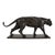 An antique German bronze sculpture by Christian Aeckerlin, depicting a striding lioness. This finely cast bronze features...