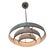 Mid-Century "Saturn" Ceiling Steel 15" Pendant by Kurt Versen, 6 Available For Sale - Image 4 of 6