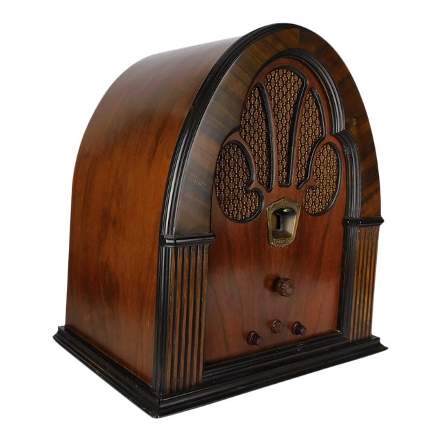 1930s Philco Model 70 Super Heterodyne Cathedral Radio Chairish