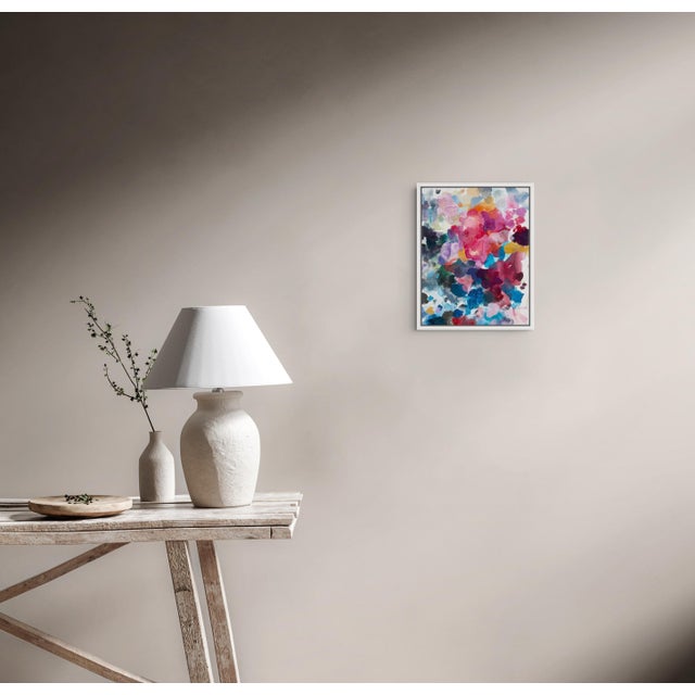 Abstract Contemporary Abstract Pencil and Acrylic on Fabriano-Pittura Paper "Perfect Coincidence 67" by Kyong Lee For Sale - Image 3 of 5