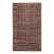 Vintage Distressed Rug With Muted Floral Medallions - Rug & Kilim For Sale
