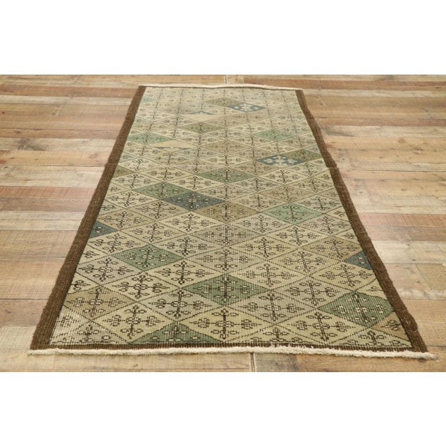 Textile Vintage Turkish Sivas Rug - 02'09 X 06'05 For Sale - Image 7 of 9