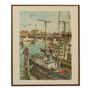 1968 San Francisco Sketches by Don Davey, Small Full-Color Print