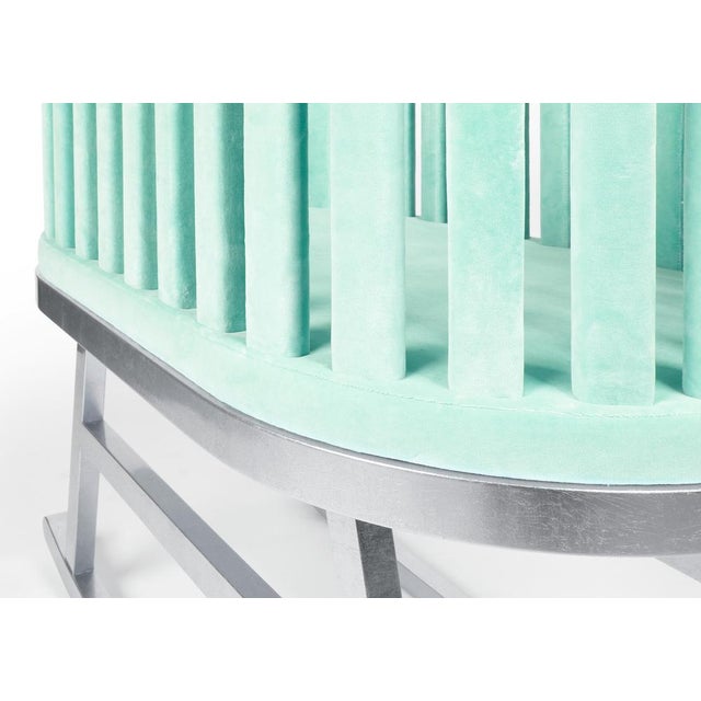 Pink Prince Santi Rocking Cradle by Royal Stranger For Sale - Image 14 of 18