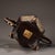 This stunning piece is masterfully crafted from heavy solid copper/bronze with a rich, dark patina. It features intricate...