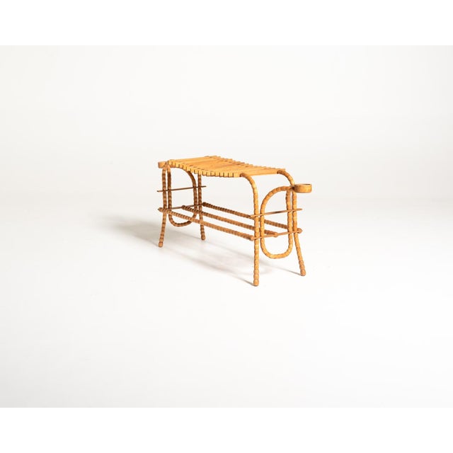 Scandinavian Flower Stand in Birch and Elm, 1940s For Sale - Image 11 of 11