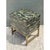 Mid-Century Modern Vintage Stone and Metal Side Table For Sale - Image 3 of 12