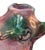 Murano Glass Footed Bowl Emerald Green, Pink & Clear, Italy, Late 20th Century For Sale In Los Angeles - Image 6 of 7