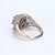 Mid 20th Century 18k White Gold Ring With ~1.3cttw Diamonds - Size 5.25 For Sale In Phoenix - Image 6 of 7