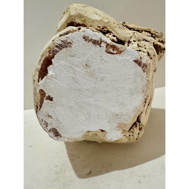 Sculpture Materials Larry Mohr Painted Plaster Embracing Figures Sculpture Signed From Artist Estate For Sale - Image 7 of 7