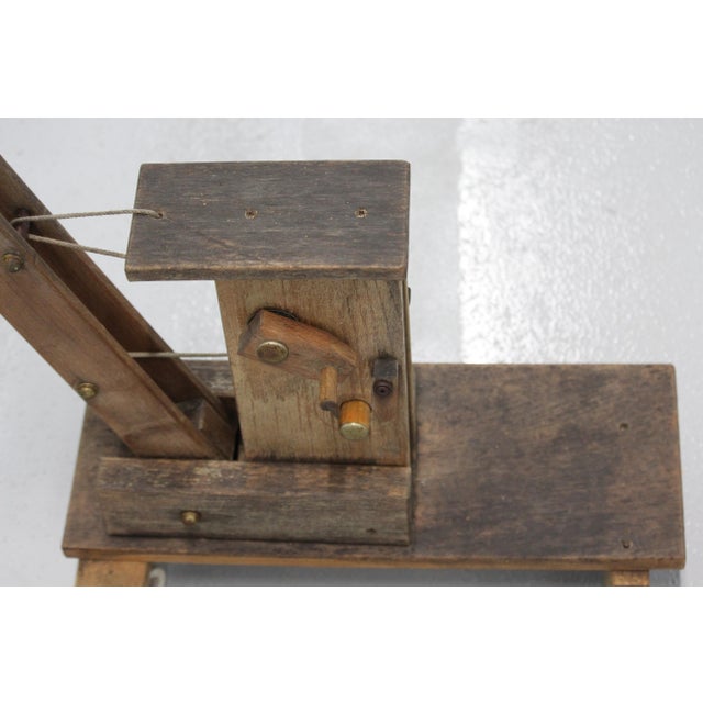 Wooden Mobile Crane Truck, 1950s For Sale - Image 15 of 18