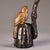 Late 19th Century Gilt Bronze Bird Brush Rest, 500g, Sculptural Stand For Sale In Los Angeles - Image 6 of 8