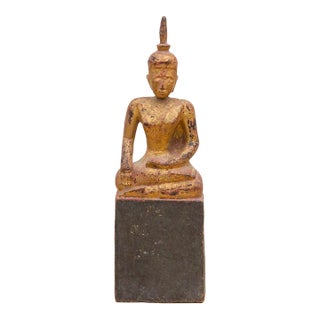 Antique Royal Gilded Buddha For Sale