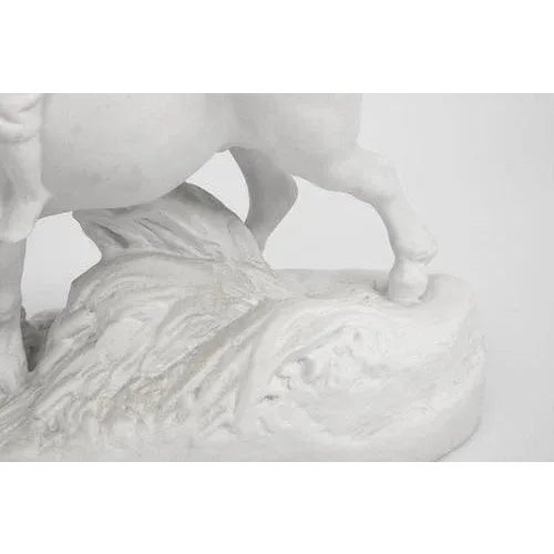 Biscuit Figurine of Boy on Horse For Sale - Image 3 of 4