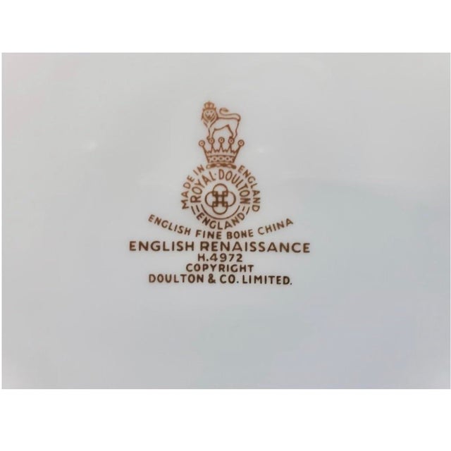 English Renaissance by Royal Doulton Service for 12 For Sale In Kansas City - Image 6 of 7