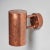 Hans-Agne Jakobsson C 627/110 'Rulle' Raw Copper Outdoor Sconce For Sale - Image 9 of 12