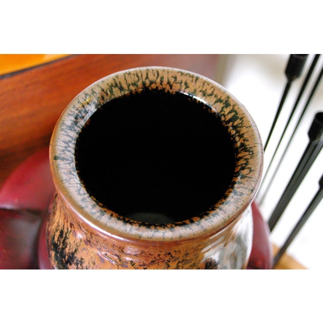 Solid vase by horst kerstan kandern studio 1985 very good condition this piece has an attribution mark, i am sure that it...