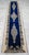 Hand-Knotted Runner Rug Navy Blue Rustik Hallway Decor Oushak Rug 3x11 Ft Approx For Sale - Image 12 of 13
