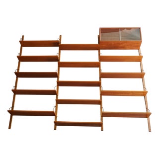 Mid-Century Modern Danish Wall Unit by Poul Cadovius for Cado, 1960s For Sale