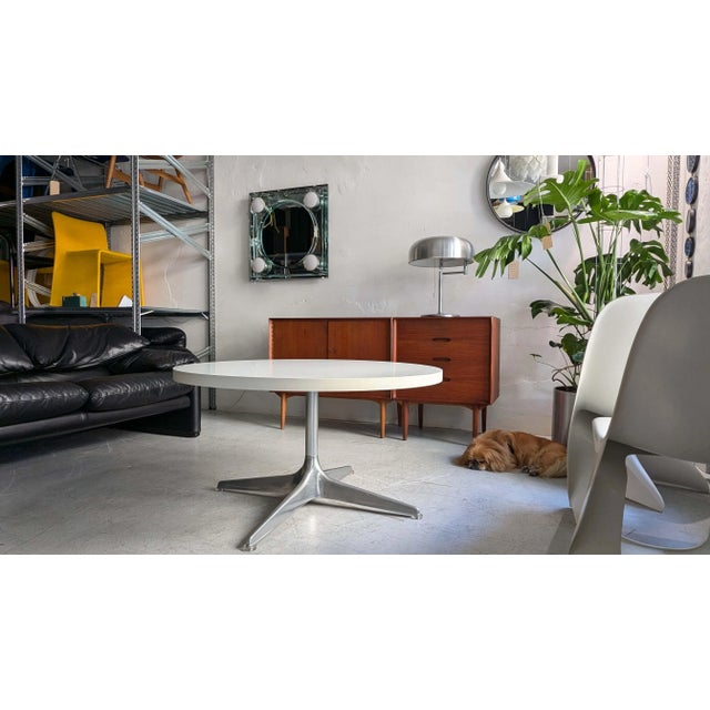 Metal Round Sedia Coffee Table in White by Horst Brüning for Cor, 1970s For Sale - Image 7 of 7