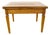 Extendable Shooting Table in Wood with Side Extensions For Sale