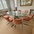 Mid Century Brueton Dining Room Set With 8 Chairs For Sale - Image 10 of 15