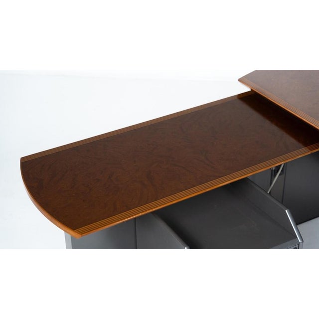 Large Artona Desk by Afra & Tobia Scarpa for Maxalto, 1970s For Sale - Image 6 of 18