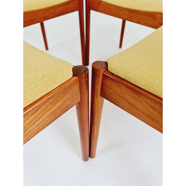 Danish Teak Dining Chairs by Johannes Norgaard 1960s, Set of 4 For Sale - Image 12 of 18