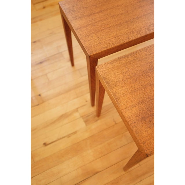 1960s Set of Three Nesting Table by Severin Hansen For Sale - Image 14 of 18