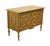 FURNITURE CLASSICS Louis XVI French Provincial 48" Green and Gold Media Chest w. Gilt Ormolu Style Decoration 34.5" High...