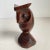 Mid-Century Modern Mid Century 1960s Hand Carved Ironwood Owl Sculpture Statue For Sale - Image 3 of 11