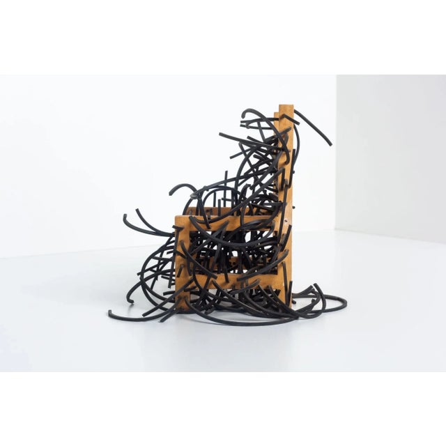 Modern Natasha Nicholson Conceptual Miniature Chair, 1986 For Sale - Image 3 of 9