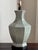 Mid-20th Century Crackle-Glazed Celadon Table Lamp For Sale - Image 10 of 17