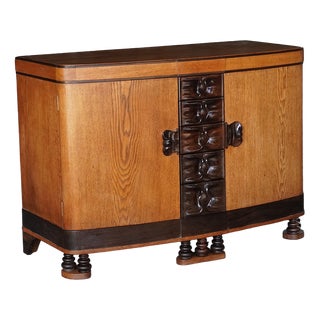 Amsterdamse School Cabinet by Willem Rädecker, Netherlands, 1920s For Sale