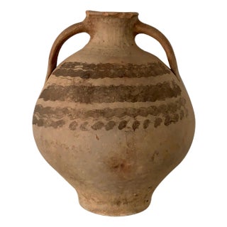 18th Century Bridal Jug Picher "Cantaro" from Calanda, Spain, Terracotta Vase For Sale