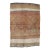 Embroidered Vintage Kilim Rug - 4`5″ X 5`1″ For Sale