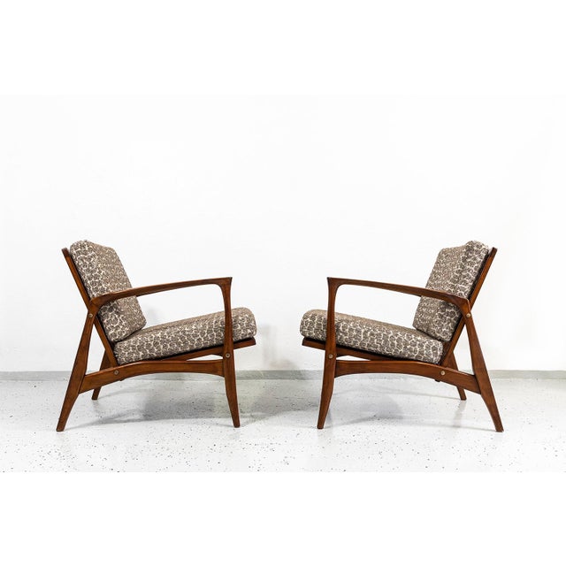Mid-Century Modern Danish Lounge Chairs, 1960s, Set of 2 For Sale - Image 9 of 18