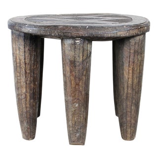 Nupe Table or Stool in Wood For Sale
