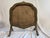 Antique French Louis XV Style Painted Firescreen | Aubusson-Style Tapestry Panel | Sage Green Cabriole Legs | 37in For Sale - Image 4 of 18