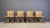 N. 6 Chairs in Brass Metal and Wicker from Mario Sabot, 1970s, Set of 4 For Sale - Image 10 of 13