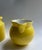 Savoir Vivre Yellow Ceramic Sugar & Creamer Set, 1980's For Sale - Image 13 of 18