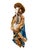 Eugenio Pattarino Ceramic Sculpture of Chinese Man and Lady, Italian Chinoiserie For Sale - Image 9 of 18