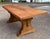 Vintage French Country Trestle Dining Table For Sale In Dallas - Image 6 of 10
