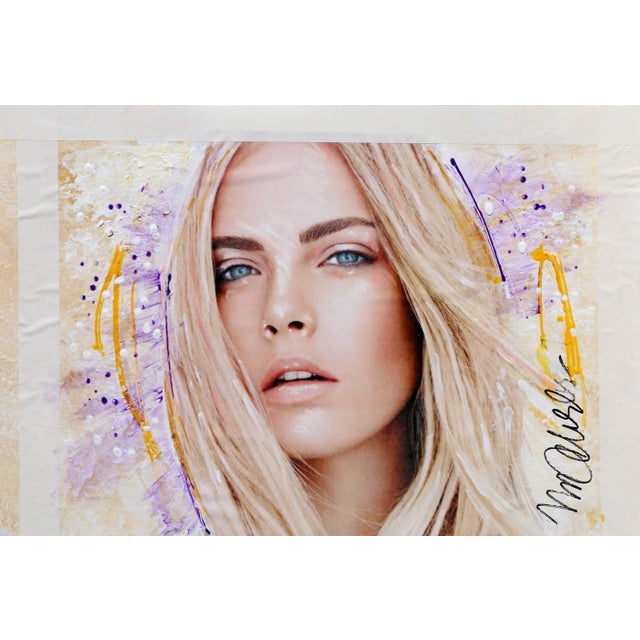 American Cara Delevigne, Sid Maurer For Sale - Image 3 of 3