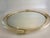 Glass Luxury Round “Torciglione” Gold Murano Glass Wall Mirror in Barovier Style For Sale - Image 7 of 9
