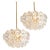 Large 5 Tiers and Gilt Metal Crystal Chandeliers from Kinkeldey, 1970s, Set of 2 For Sale - Image 16 of 16